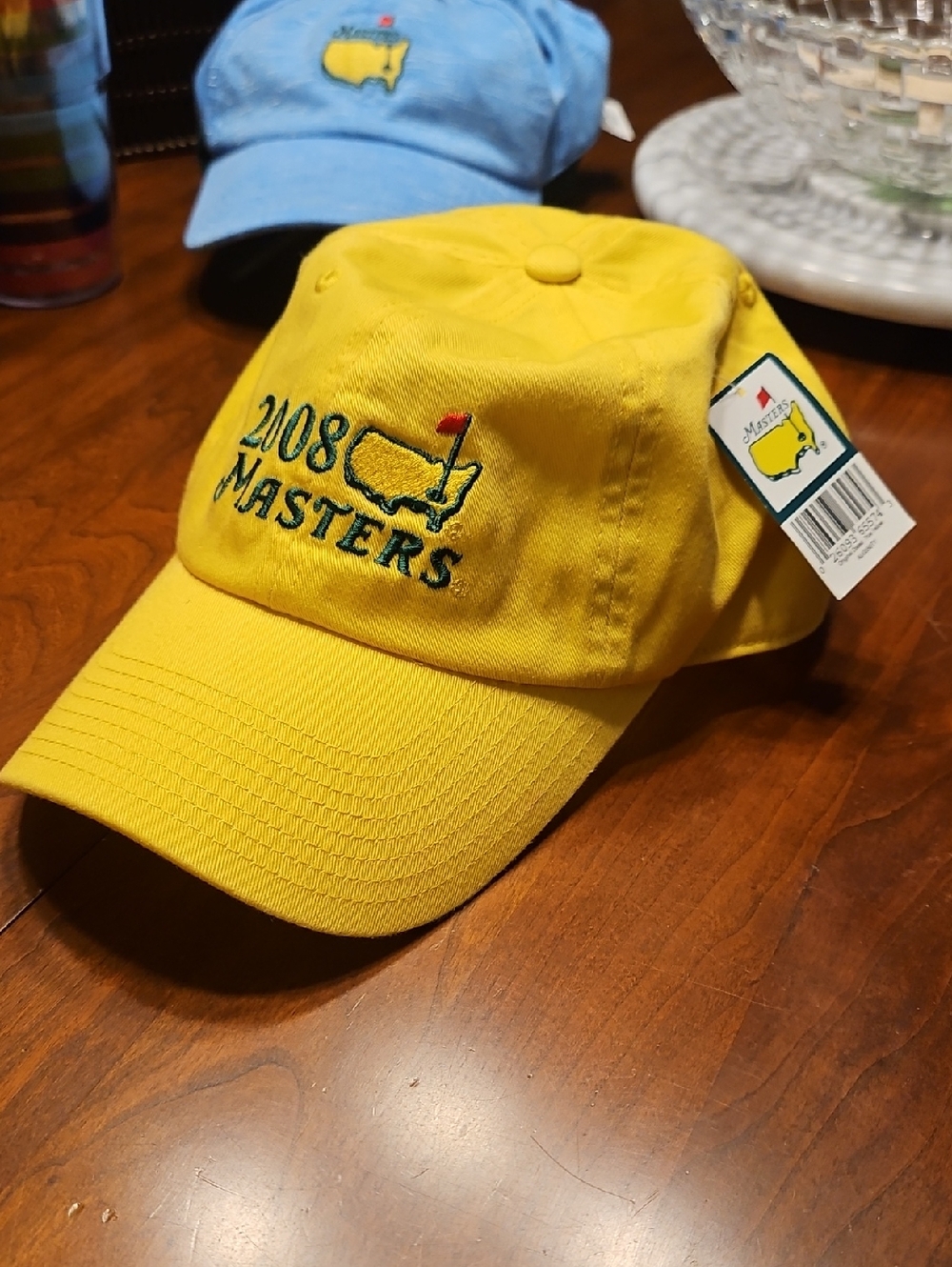 Masters Yellow 2008 Embroidered Golf Cap